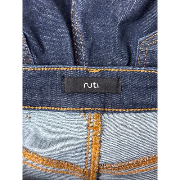 RUTI Jeans 00 Womens Barrel Leg Dark Wash Denim - Picture 6 of 7